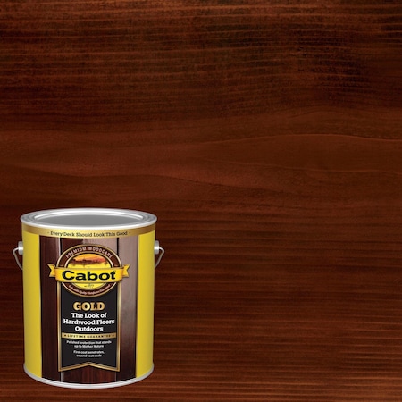 Cabot Cabot Gold Transparent Satin Moonlit Mahogany Oil-Based Wood Finish 1 gal 140.0003473.007